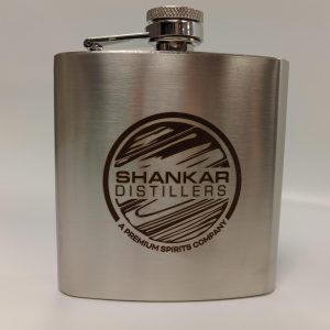 Shankar Distillers Square Flask - Image 2